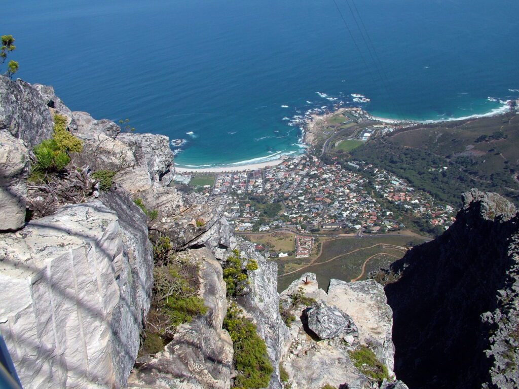 image of camps bay and clifton beaches, cape town, south africa