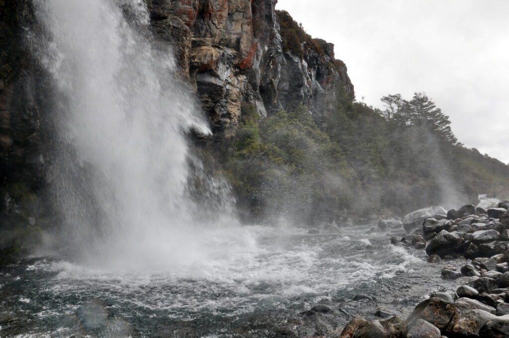 image of taranaki falls, Mt. Tongariro National Park, New Zealand