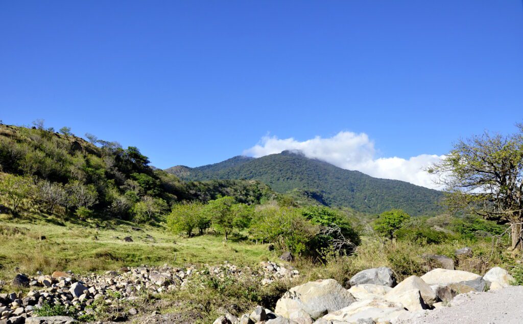 image of miravalles volcano, guanacaste, costa rica 