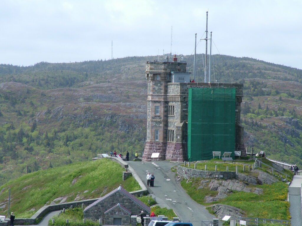 image of cabot tower, signal hill, st. john's, newfoundland