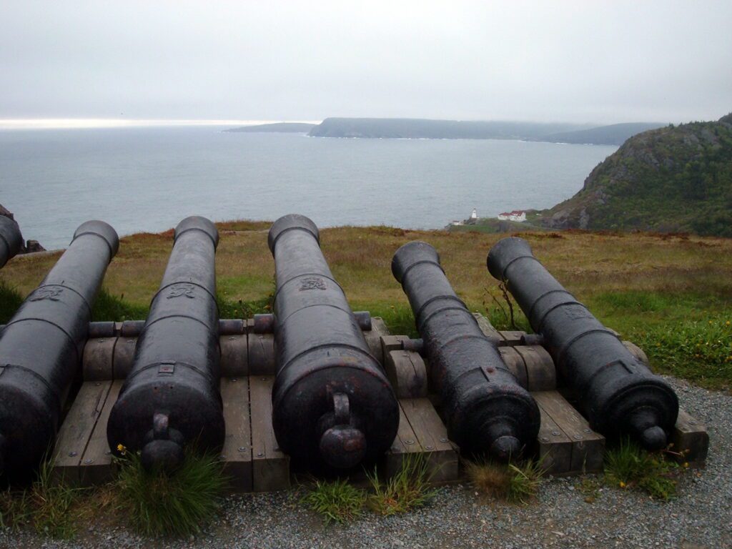 image of cannons, signal hill, st. john's, newfoundland 