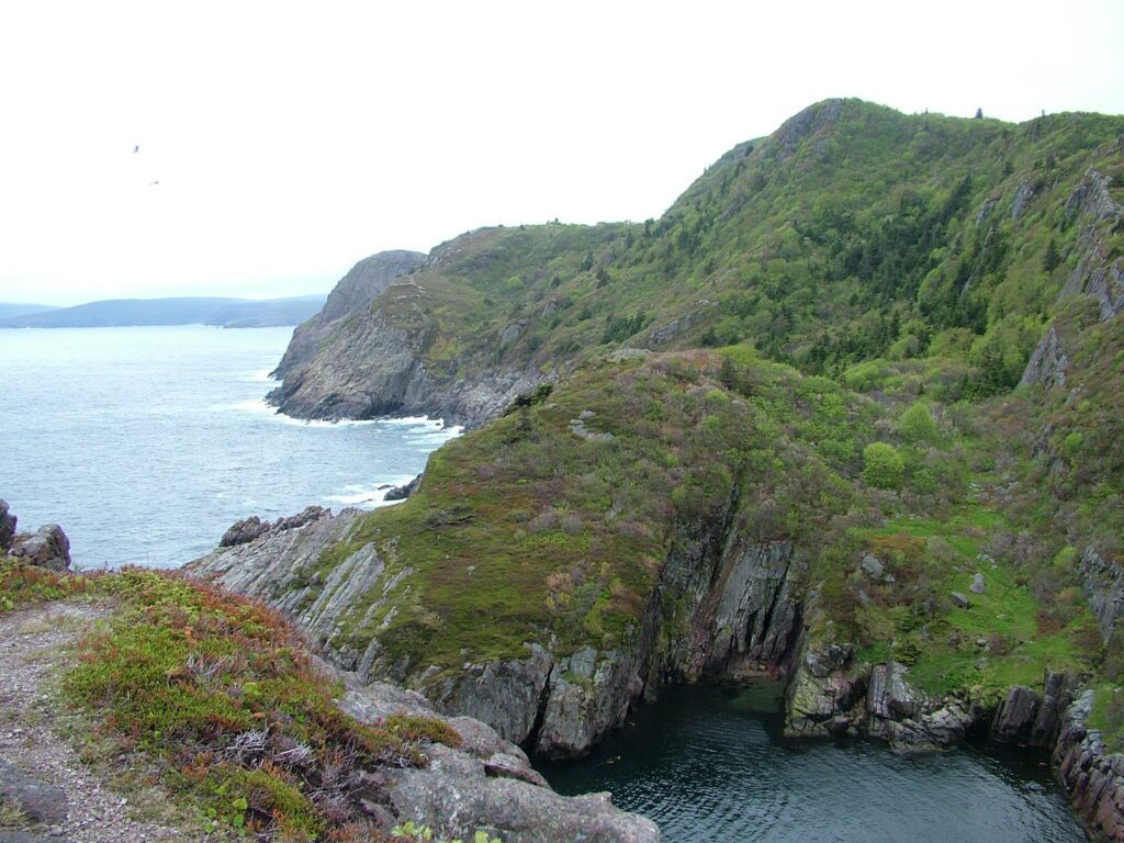 image of cuckolds cove, burma road trail, signal hill, st. john's, newfoundland and labrador