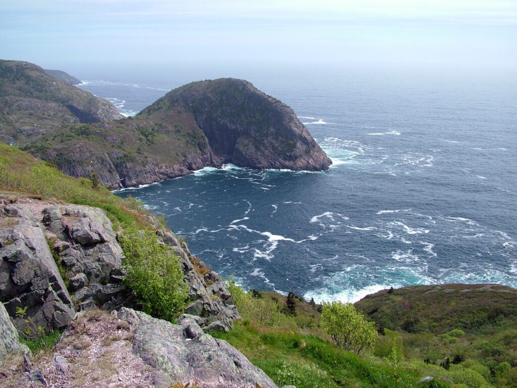 image of cuckolds head from ladies lookout trail, signal hill, st. john's, newfoundland and labrador