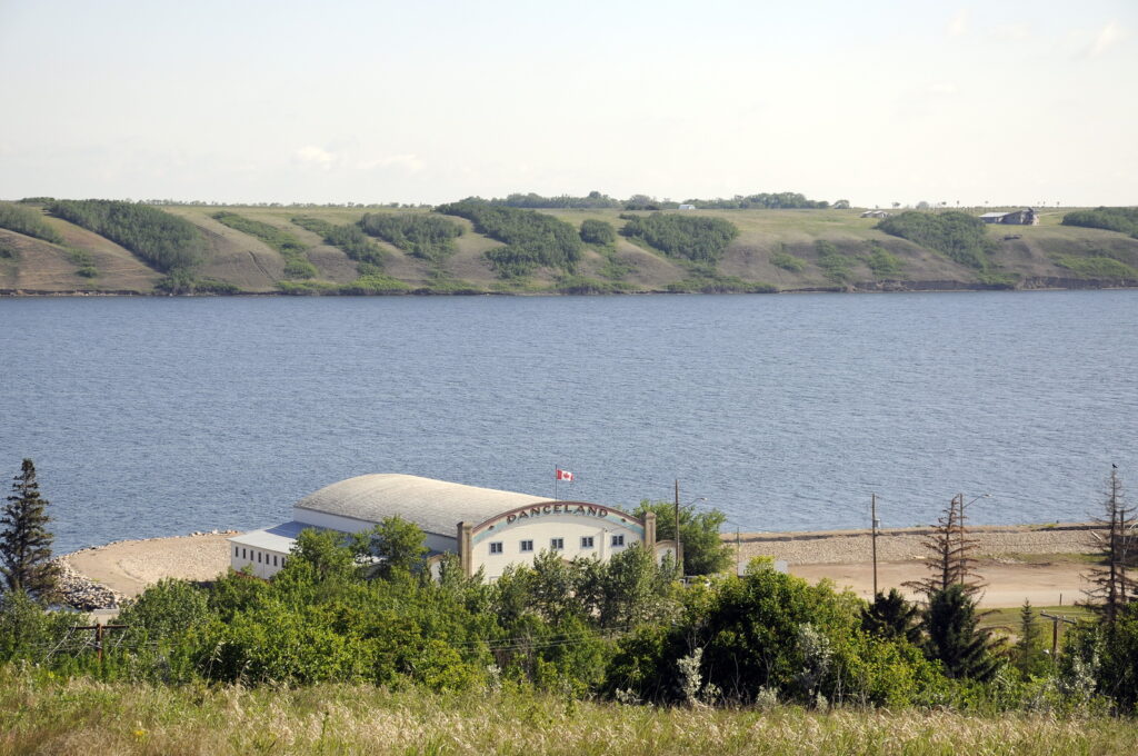 image of danceland dance hall, watrous, saskatchewan 