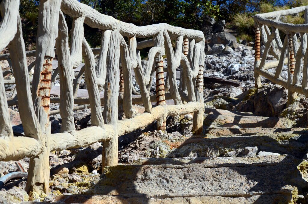 image of walkways, las hornillas volcanic activity centre, miravalles volcano, costa rica 