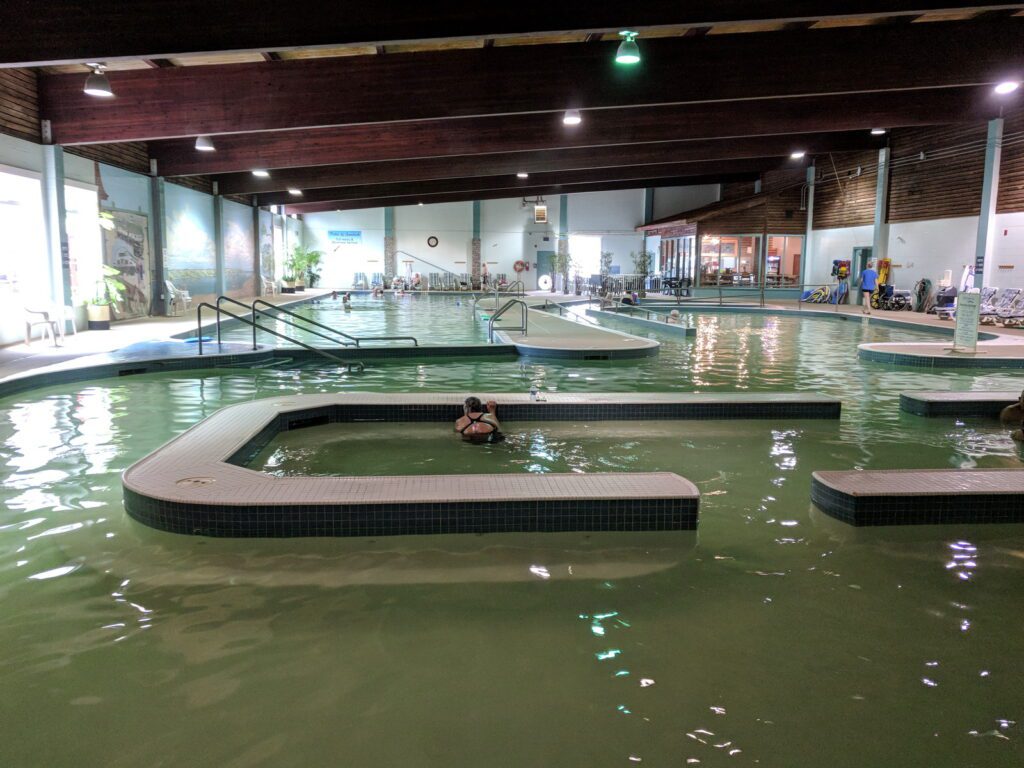 image of the pools, Manitou Springs Resort & Mineral Spa, manitou beach, saskatchewan