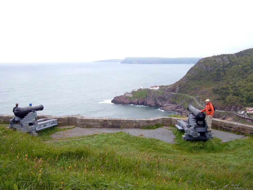 image of cannons, signal hill, st. john's, newfoundland