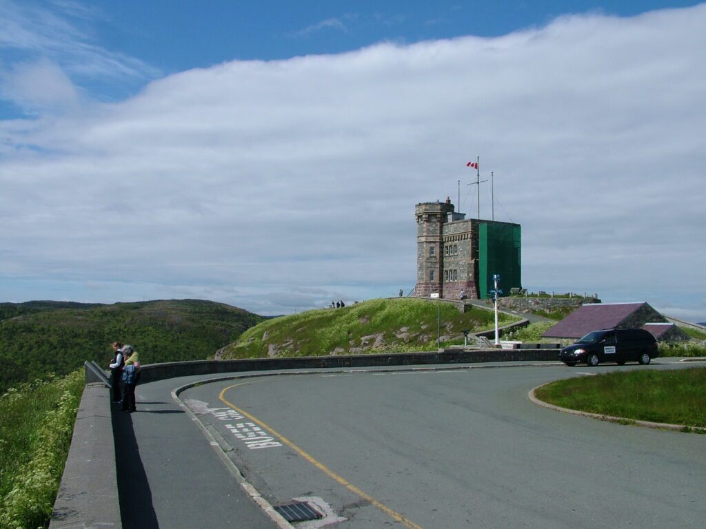 image of cabot tower, signal hill, st. john's, newfoundland