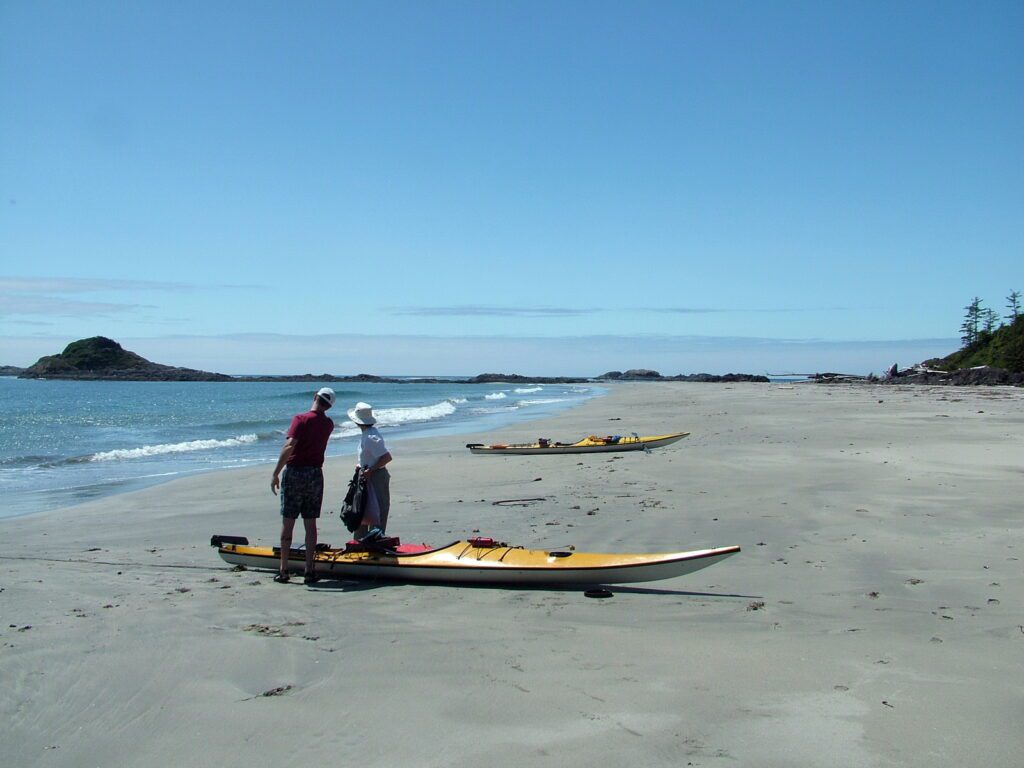 image of medallion beach, vargas island, british columbia