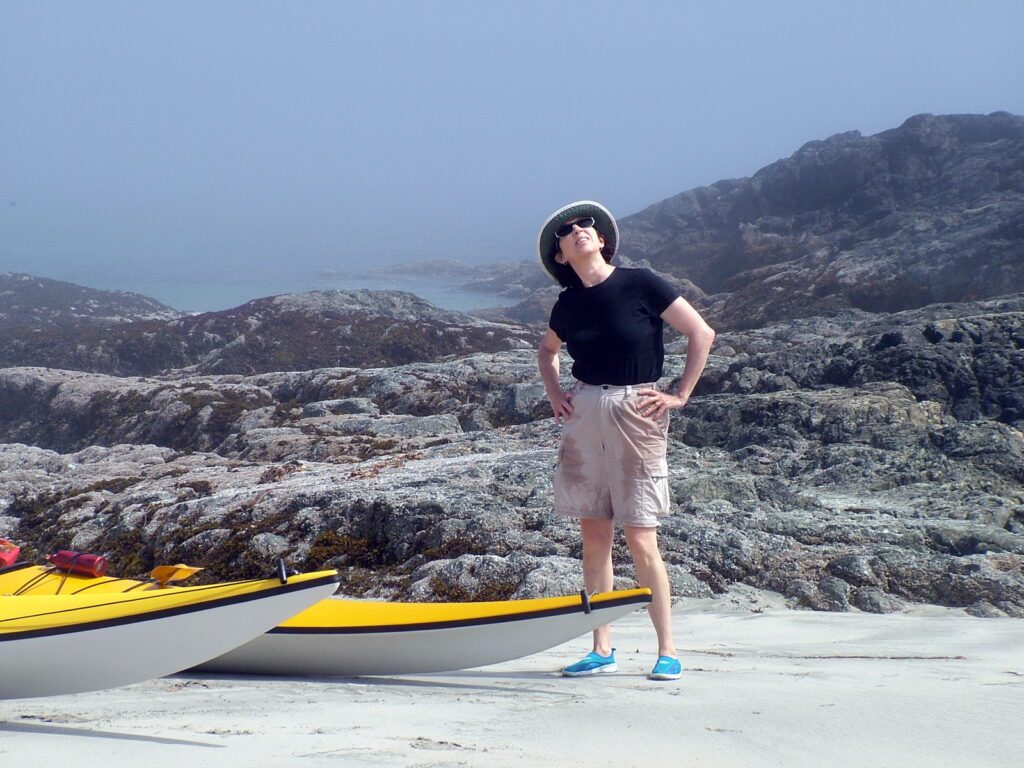 image of jean on vargas island, british columbia