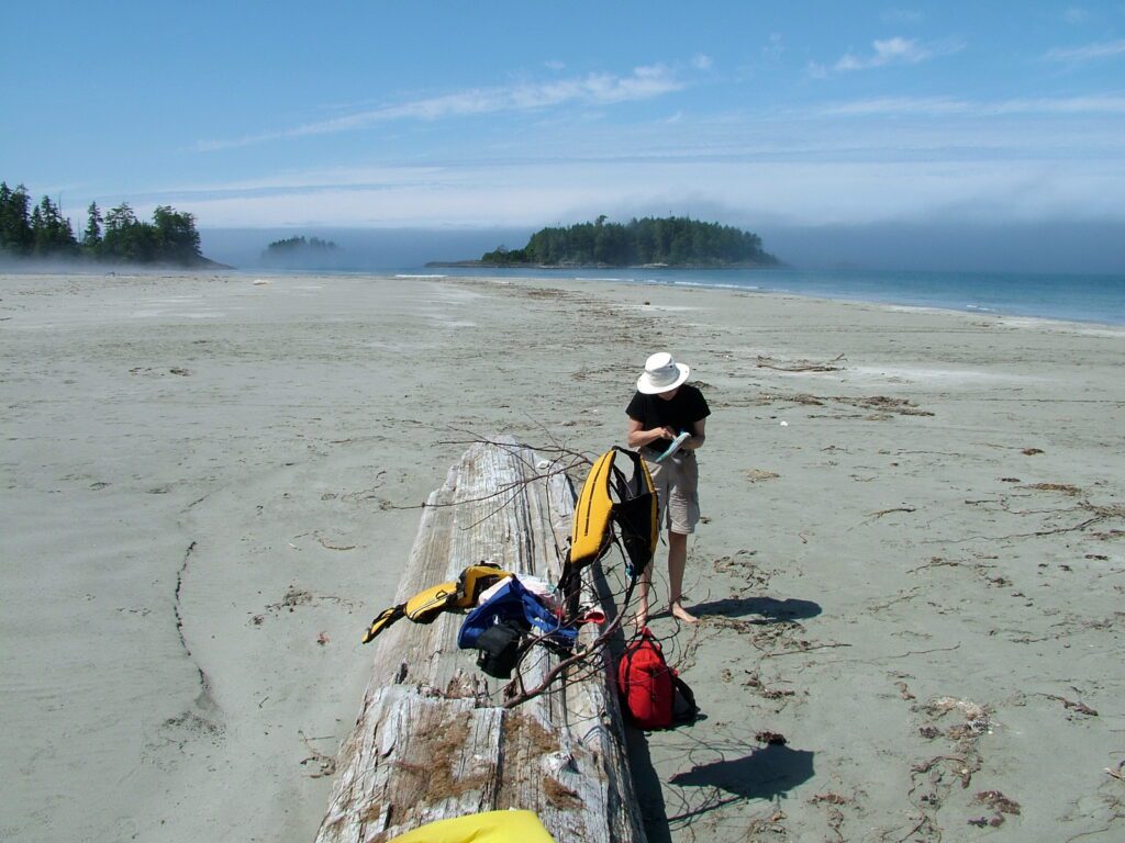 image of jean, vargas island, british columbia 