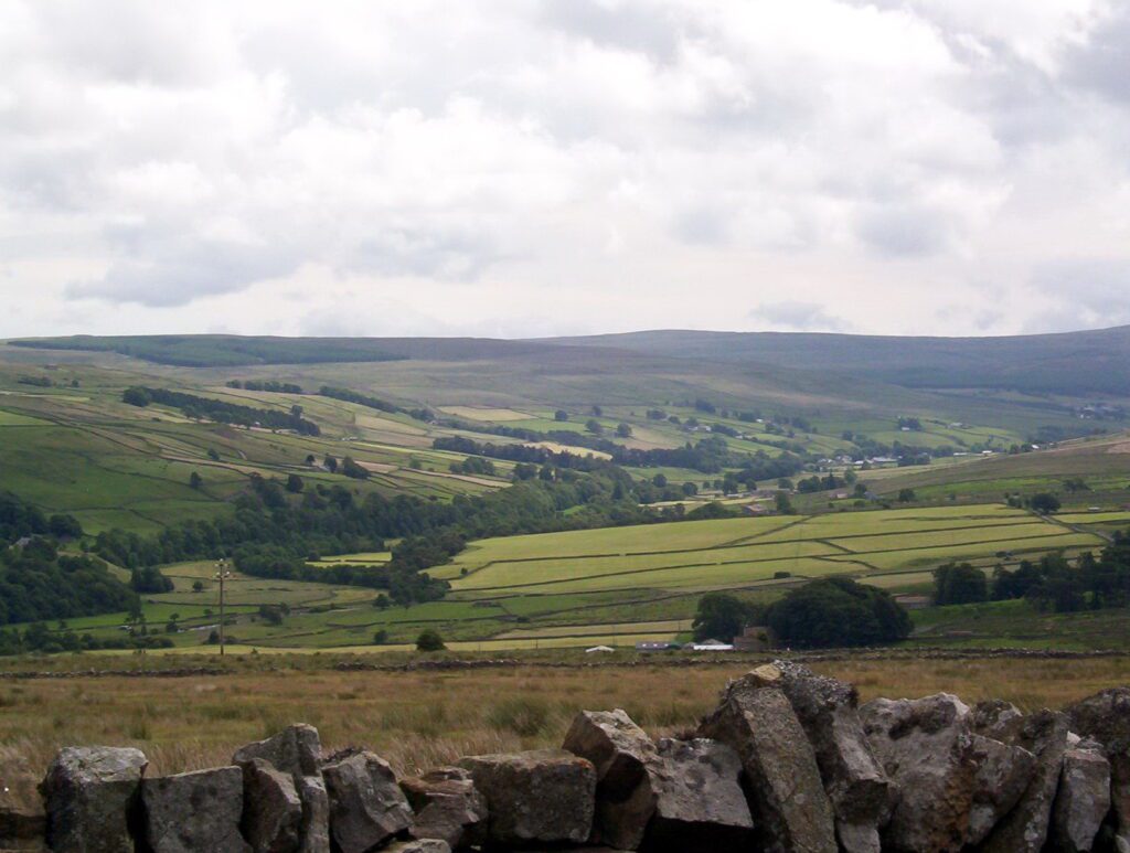 image of countryside in Cumbria, England