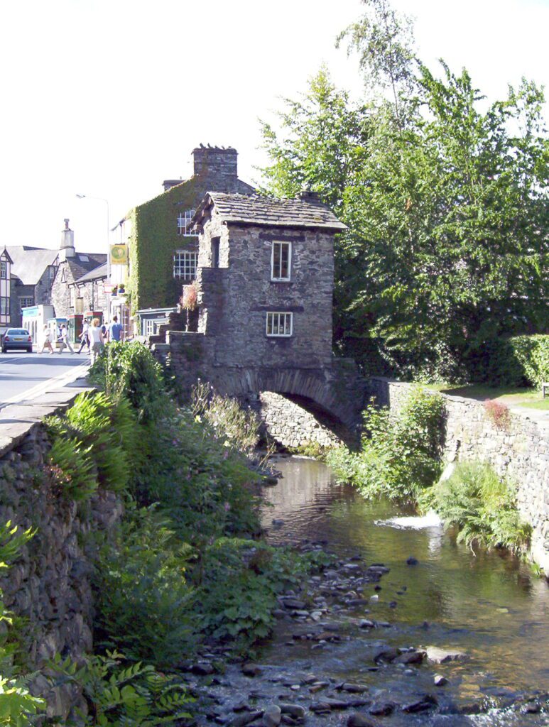an image of the bridge house, ambleside, England