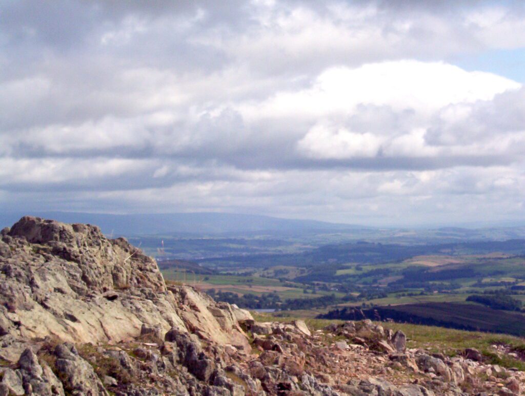 image of wansfell pike, lake district national park, ambleside, cumbria, England