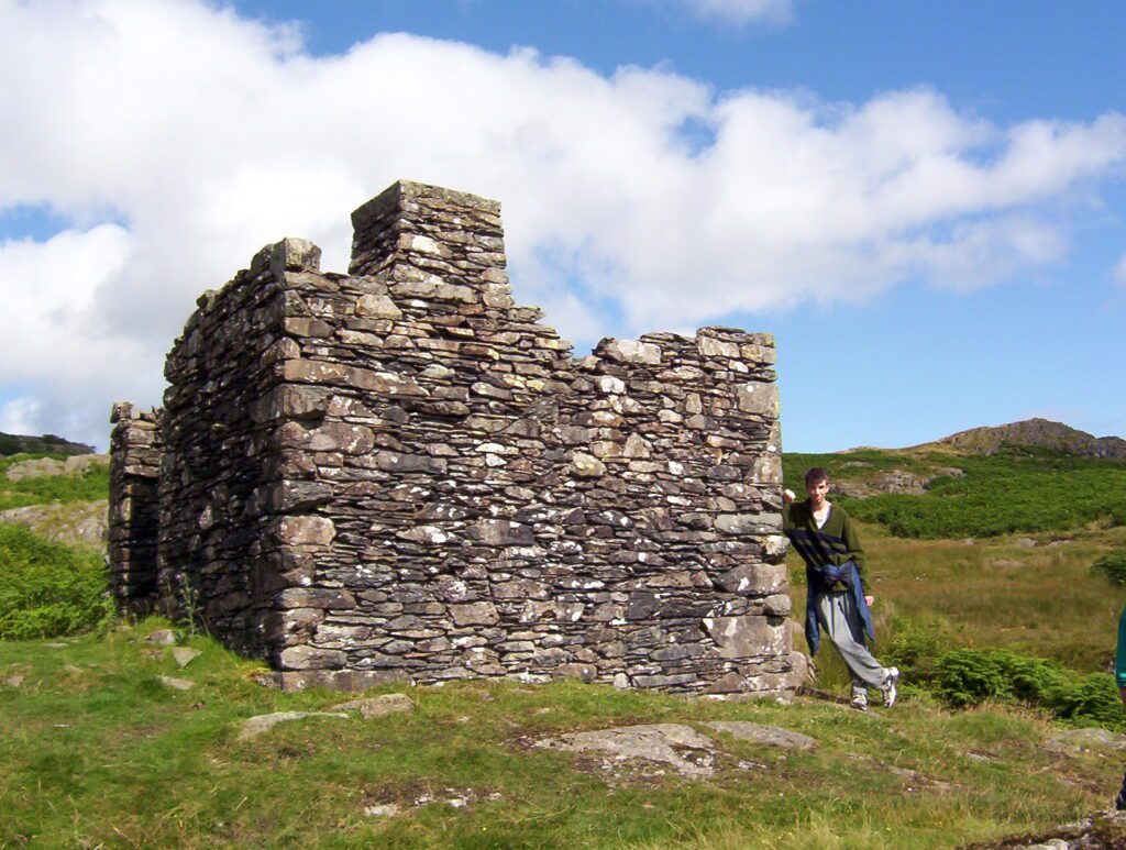 image of an aqueduct observatory, Kelsick Scar, lake district national park, ambleside, England