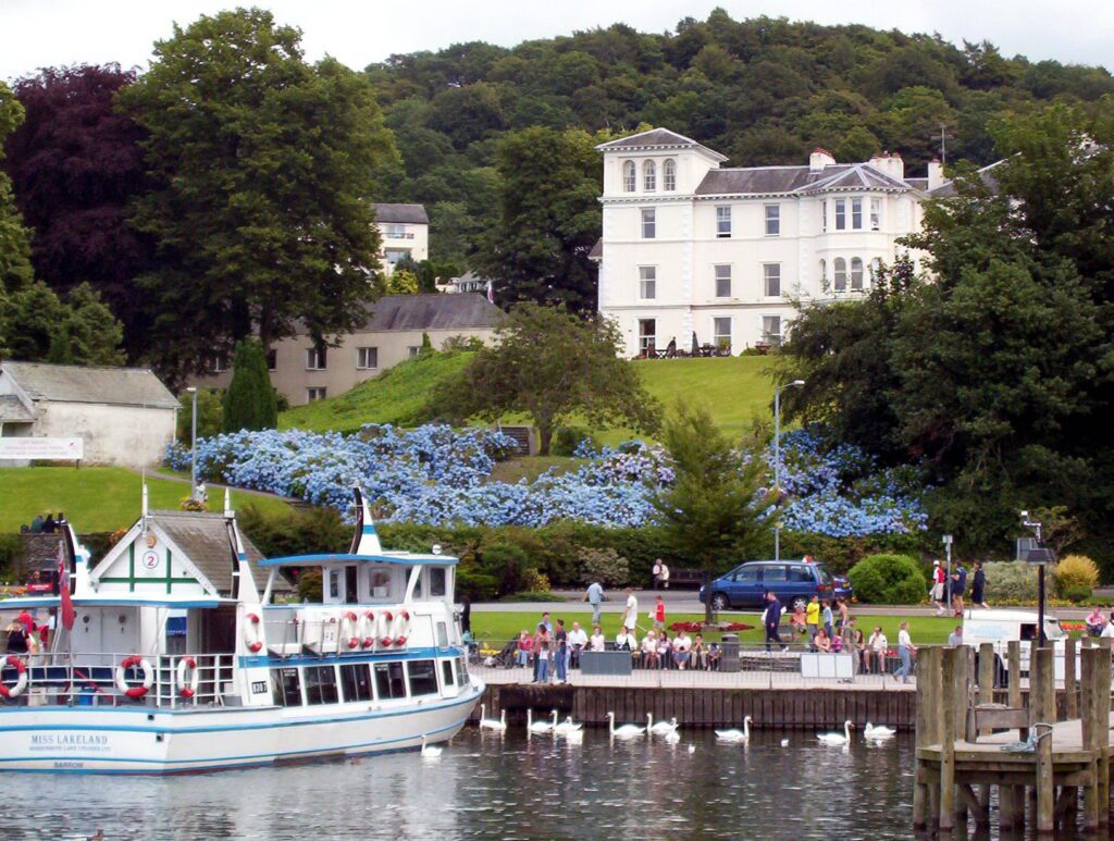 image of belsfield hotel, bowness-on-windermere, lake windermere, lake district national park, England