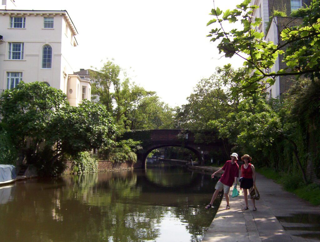 image of Regent's Park Road bridge, Camden Town, London, England