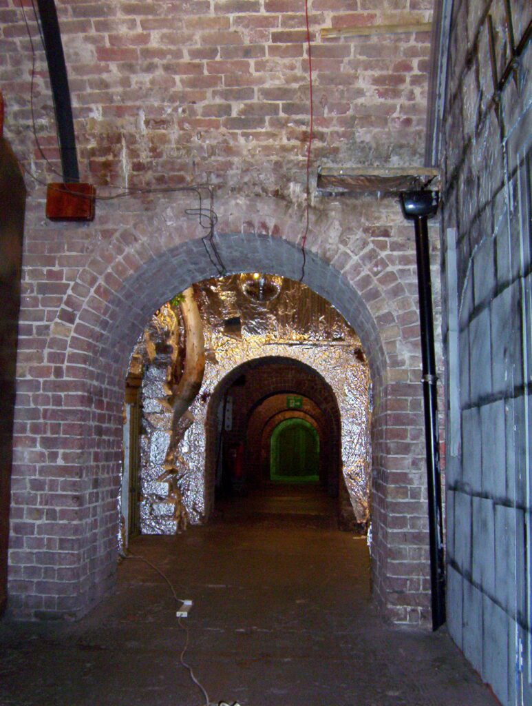 image of camden catacombs and tunnels, Camden Town, London, England