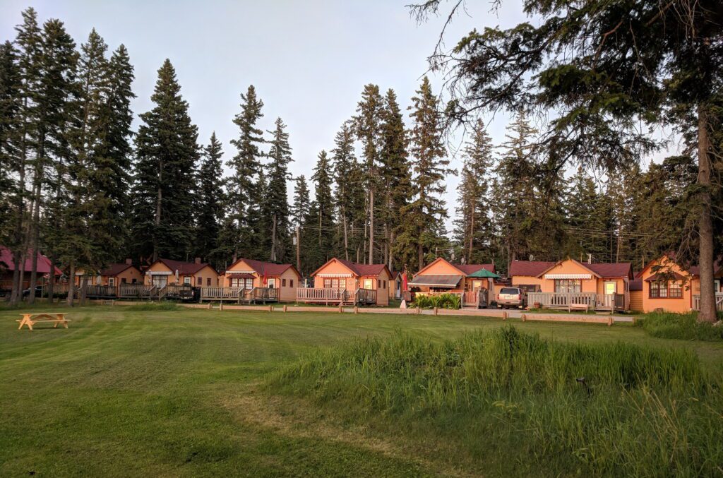 image of cottages for rent, Waskesiu Village, Prince Albert National Park, Saskatchewan